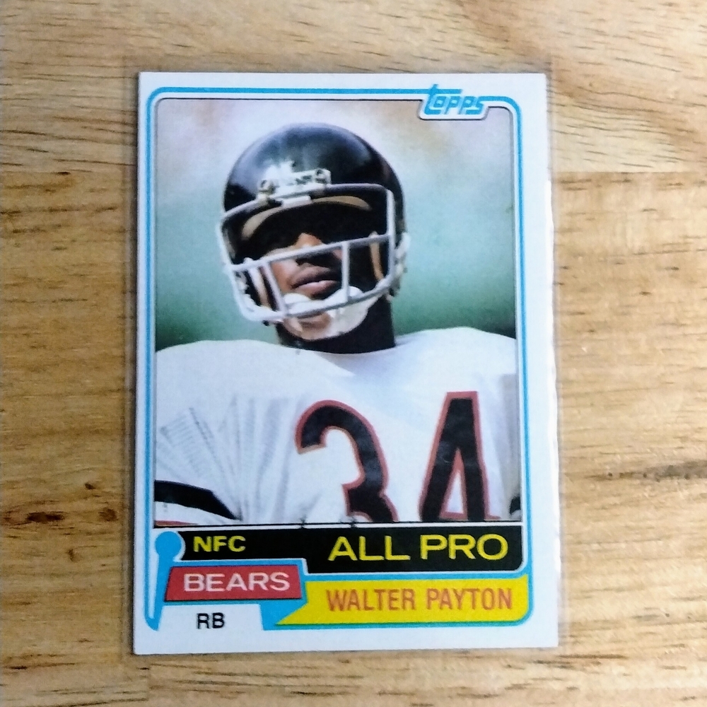 1981 Topps Walter Payton